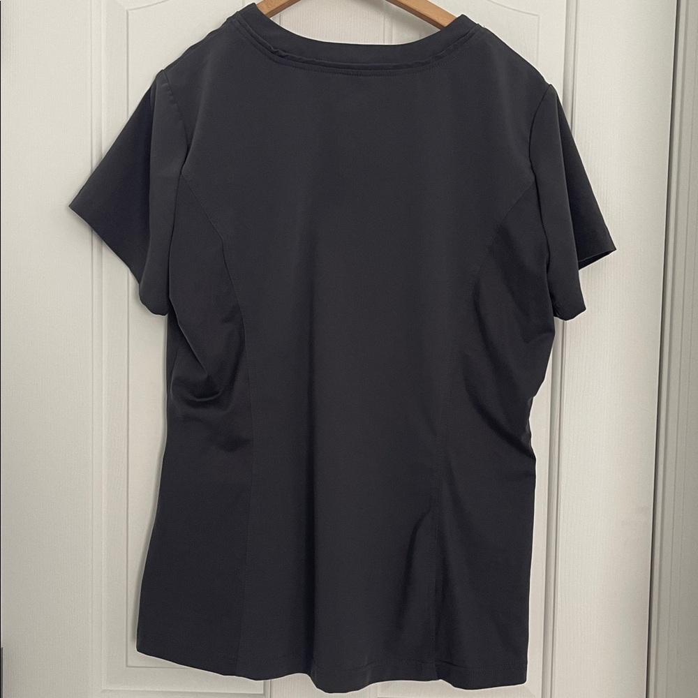 White Cross Scrub Top Size XL - Picture 2 of 4